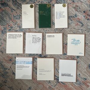 NWT • Sapling Press 10 (10) Greeting Cards Bundle 💌📬